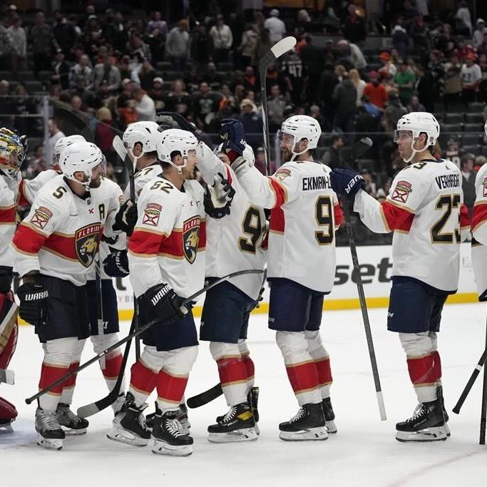 Ekman-Larsson scores again as Panthers beat Ducks 2-1 to keep up strong November